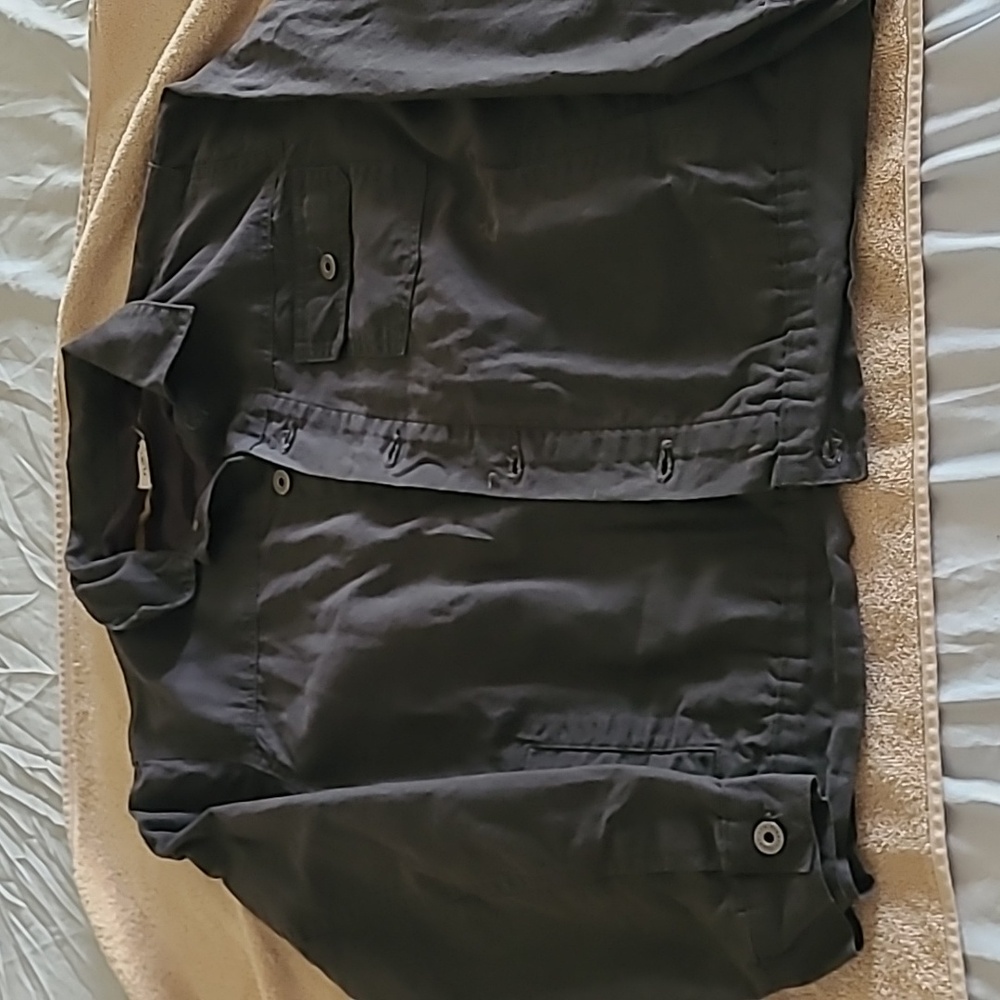 Flint and tinder waxed trucker jacket
